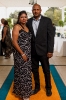 Thirusha and Bhavesh Chetty on the MTN carpet