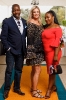 Thembeka & Arthur Madonsela with Caryn Berman on the MTN carpet 