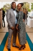 Clement Manenzhe and partner on the MTN carpet 