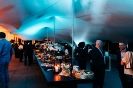 Guests Networking at the dessert station