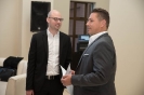 Timothy Willis, central operations lead, Uber Sub-Saharan Africa networking with a delegate