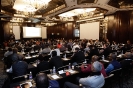 Birds eye view of delegates during a session