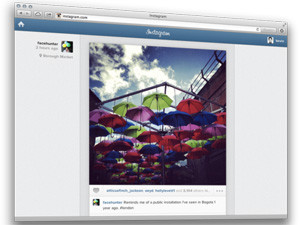 Instagram users will now be able to browse the photo feed and engage with the content via the Web.