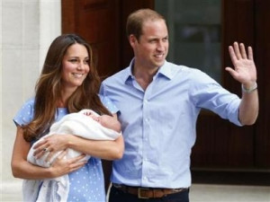 William and Kate welcome a royal baby boy. Photo by Reuters.