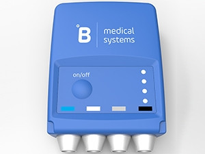 The data logger ensures quality surveillance and monitoring of the cold chain.