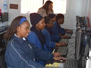 The solar-powered classrooms will encourage and prepare girls to enter the IT industry.