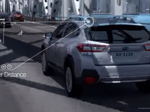 Subaru EyeSight technology.