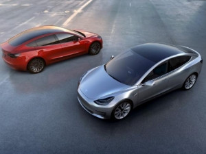 Tesla's mass-market Model 3 electric cars.