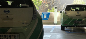 Nissan dealerships have fast charging stations that recharge cars to 100% within 20 minutes.