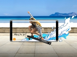 A New Way to Communicate: The S Pen of the Galaxy Note8.