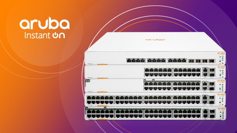 Aruba adds high-performance, stackable switches to its Instant On ...