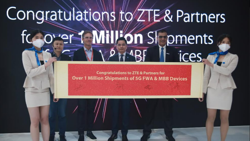 ZTE announces 4th Gen 5G FWA & MBB family, leading a new era of 5G ...