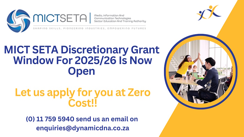 MICT SETA Discretionary Grant Window For 2025/26 Now Open | ITWeb